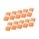 thumbnail image 5 of Cinta de agarre para raqueta de tenis, 10 unidades, banda para el sudor, repuesto antideslizante de PU para raqueta de tenis Naranja, 5 of 9