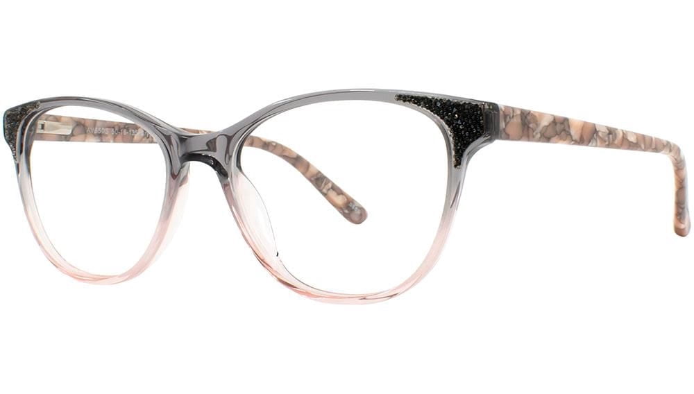AV Studio AVS650 Crystal Grey Pink Eyeglass Frame