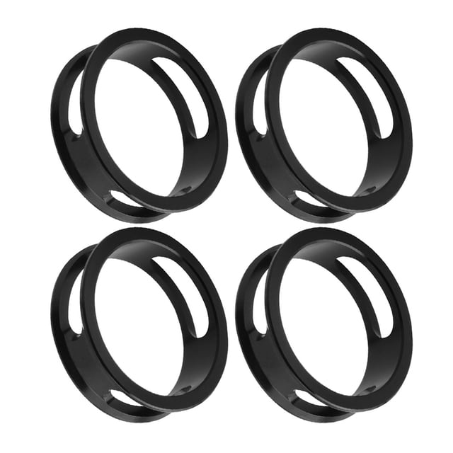 Espaciador de horquilla delantera de bicicleta de montaña de 4 piezas 1-1 / 8 espaciador de auricula Abanopi Accesorio de bicicleta