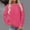 Pink, variant on Womens Sweatshirt Sevevn Womens Crewneck Long Raglan Sleeve Sweatshirt Relaxed Fit Pullover Tops