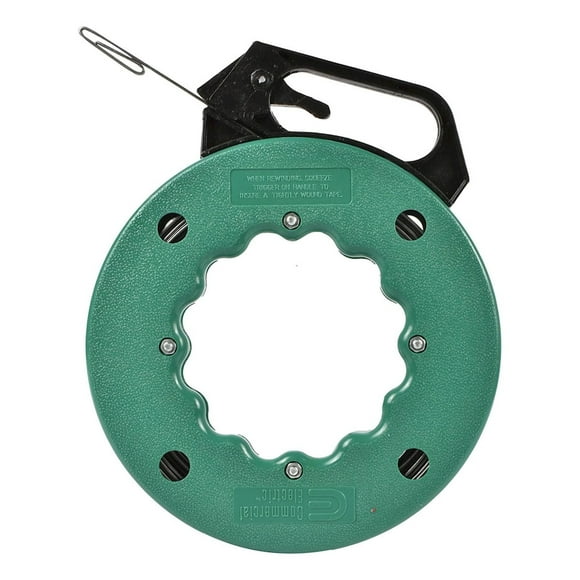 Guía Jalacables Commercial Electric Acero Verde 15.24 M