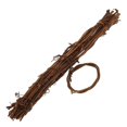 thumbnail image 1 of Light Brown Rattan Wreath Frame for Decor Classic Shaped DIY Craft Accessory 12.5 Inches, 1 of 5