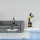 thumbnail image 2 of Estatua abstracta de arte moderno, figura decorativa de resina para sala de estar, dormitorio, armario, mesa, centro de mesa, decoración de interiores, 2 of 8