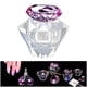 thumbnail image 3 of Vaso de vidrio con tapa, equipo, herramientas, elegante recipiente para frascos y tazones. Transparente, 3 of 9