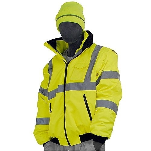 Majestic Glove In Waterproof Jacket Hi-Vis Yellow Xl