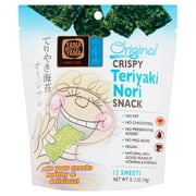 Yamamotoyama Original Crispy Teriyaki Nori Snack, 12 ct, 0.12 oz