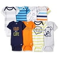 thumbnail image 2 of Onesies Lot de 8 Bodys à Manches Courtes pour Bébé Garçon, Loud Cute Dog, 6-9 Mois, 2 of 3