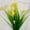 Yellow, variant on Matoen12 2PCS Plastic Artificial Flowers Fashion Simulated Eucalyptus Roses, Spring Summer Deciration Wedding Holiday Party Home Decor for Room Window Door, White Flower
