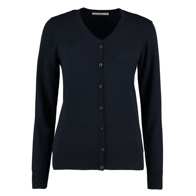 Kustom Kit Cardigan à Manches Longues Col en V pour Femmes