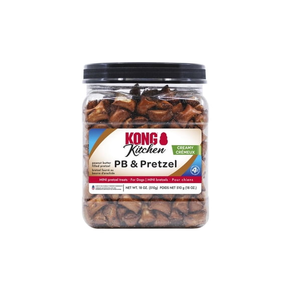 Kong premios para perro Kitchen Creamy Pb & Pretzel 510gr