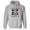 Grey, variant on Barking Around the Christmas Tree Hoodie Sweatshirt Unisex Large White