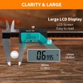 thumbnail image 7 of HARDELL Digital Caliper 12 inch, Stainless Steel with large LCD screen, auto-off feature, inch/millimeter, 7 of 7