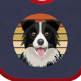 thumbnail image 4 of Inktastic Border Collie Cute Dog Boys or Girls Baby Bib, 4 of 4