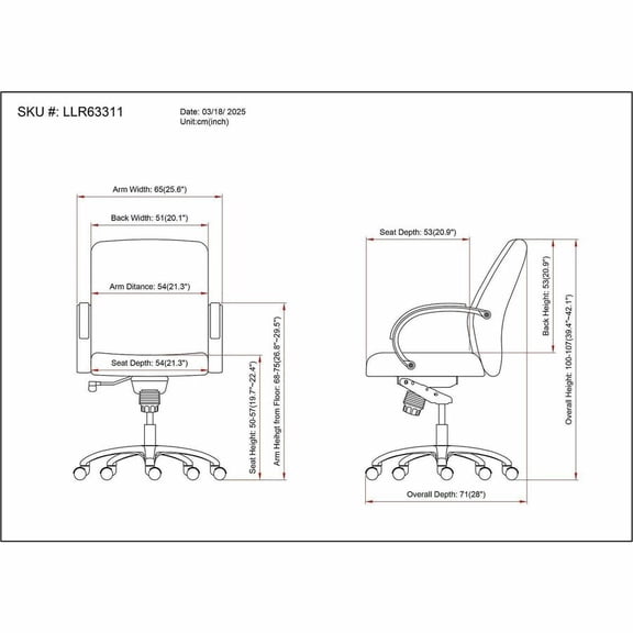 Lorell Chair (llr-63311)