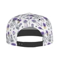 thumbnail image 3 of Uemuo Lavender Bicycle Pattern Women's Baseball Cap,Straight Brim Hat,Golf Dad Hat,Travel Hat,Sun Protection Cap,Everyday Accessory, 3 of 9