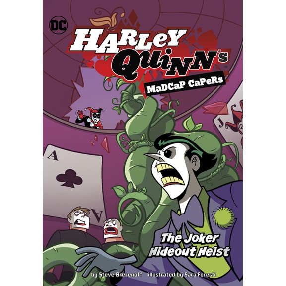 Harley Quinn's Madcap Capers The Joker Hideout Heist, (Hardcover)