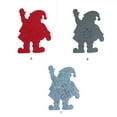 thumbnail image 3 of 4Pcs Xmas Silverware Holders Cartoon Cutlery Cover Fabric Spoon Cloth Fabric Decorative Pockets Party Table Restaurant Hotel Tableware Decors Light Gray, 3 of 6