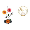 thumbnail image 1 of Soporte de papel higiénico,Porta toallas de papel con forma de girasol para encimera,Estatua de bola de cristal,Estatuas de bolas de cristal para decoración del hogar,escritorio, 1 of 8