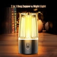thumbnail image 4 of 2 en 1 Mosquito Lamp Trampa para mosquitos con luz nocturna y gancho oculto Mosquito Killer Lamp Bug Abanopi Exterminador de insectos, 4 of 7