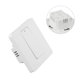 thumbnail image 4 of para ZigBee Interruptor de llave inteligente 600W 86 tipo 1-2-3 vías panel de control de teléfono celular voz, 4 of 10