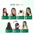 thumbnail image 4 of Cosglam Semi Permanent Hair Color Dye, Full Coverage, All Hair Type | Crazy Green| 4.06 Oz, 4 of 10