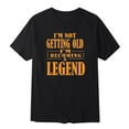 thumbnail image 4 of Sngxgn Shirt Fashion Trend T-Shirt Short-Sleeved Tops Teen Shirt(Black,XL), 4 of 6