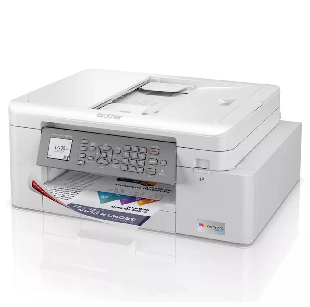 (OPEN BOX) BROTHER MFC-J4345DWXL – MULTIFUNCTION PRINTER – COLOR – INK-JET – A4/LEGAL (MEDIA) – UP TO 13 PPM (COPYING) – UP TO 20 PPM (PRINTING) – 150 SHEETS – 14.4 KBPS – USB 2.0, WI-FI(N)