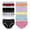 Blue, variant on Oksale Plus Size Underwear Women 10 Pack Breathable Soft Cotton Panty Brief High Waisted Seamless Underpants for Everyday Blue 5XL