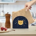 thumbnail image 2 of Yayeee Napkin Holder for Table Kitchen Paper Tissue Organization, Orange Cat Planet, 2 of 8