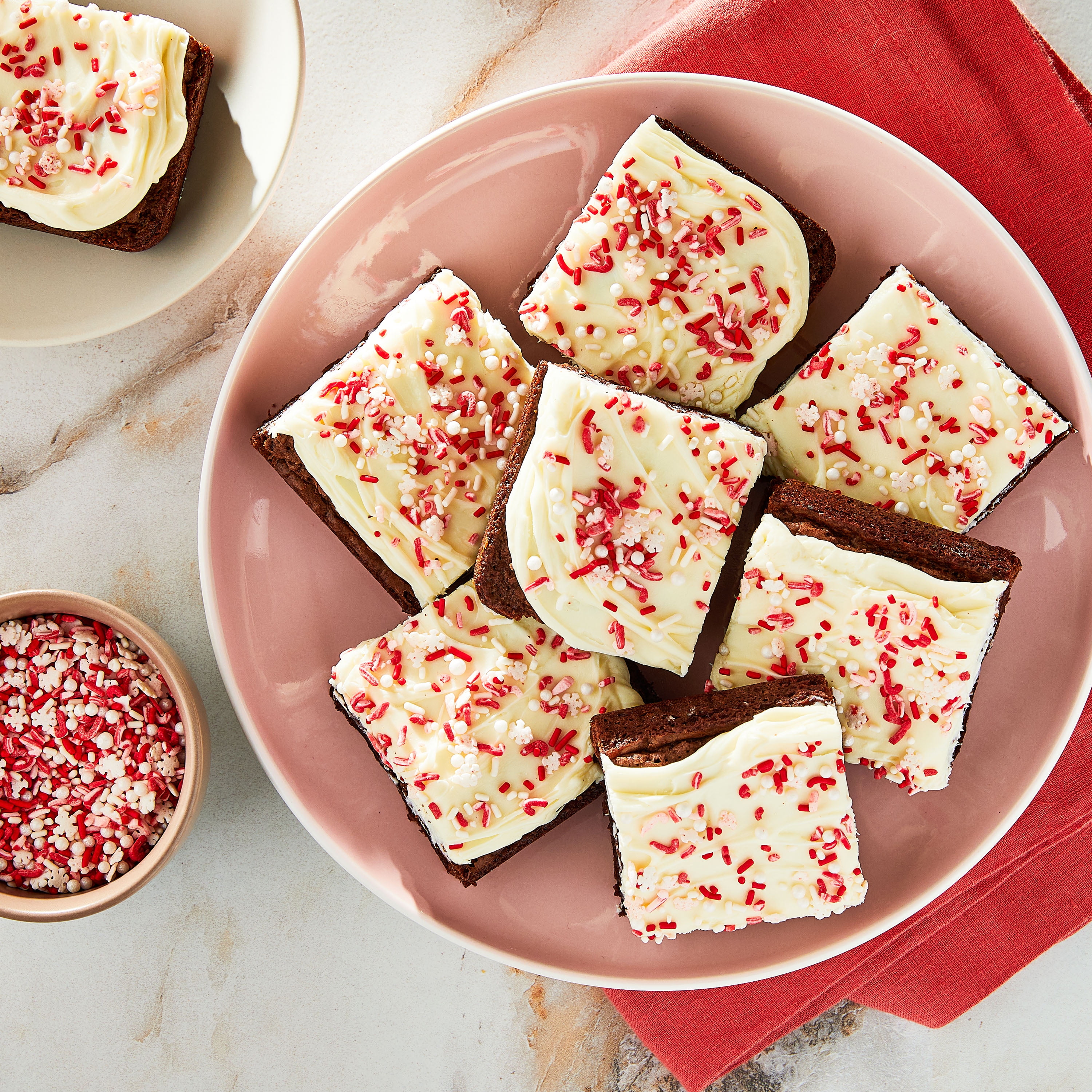 Great Value Peppermint Flavor Candy Cane Sprinkles, 10 oz
