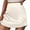 White, variant on MIXUE Skirts For Women Summer Satin Solid Color A Line Elastic High Waist Mini Tennis Skirt Holiday Wear,White,S