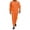 Orange, variant on HNMKIU Halloween Clothes Halloween Prisoner Jumpsuit Orange Inmate Adult Party Outfit Themed Events Performances Jail Playsuit Role Playing Orange,XXL