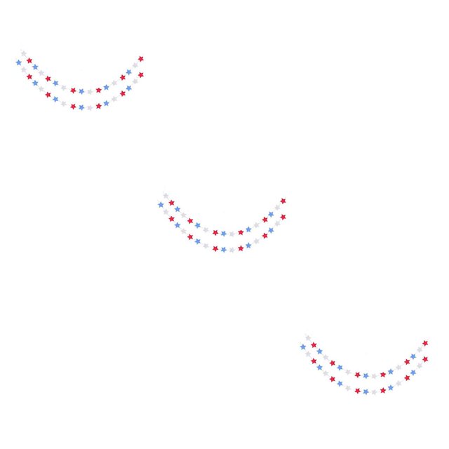 Ounissouiy Paquete de 6 colgantes de estrellas, adornos colgantes de papel, suministros para fiestas, decoraciones para el hogar del Día de la Type1 NO1 Ounissouiy CBP365948