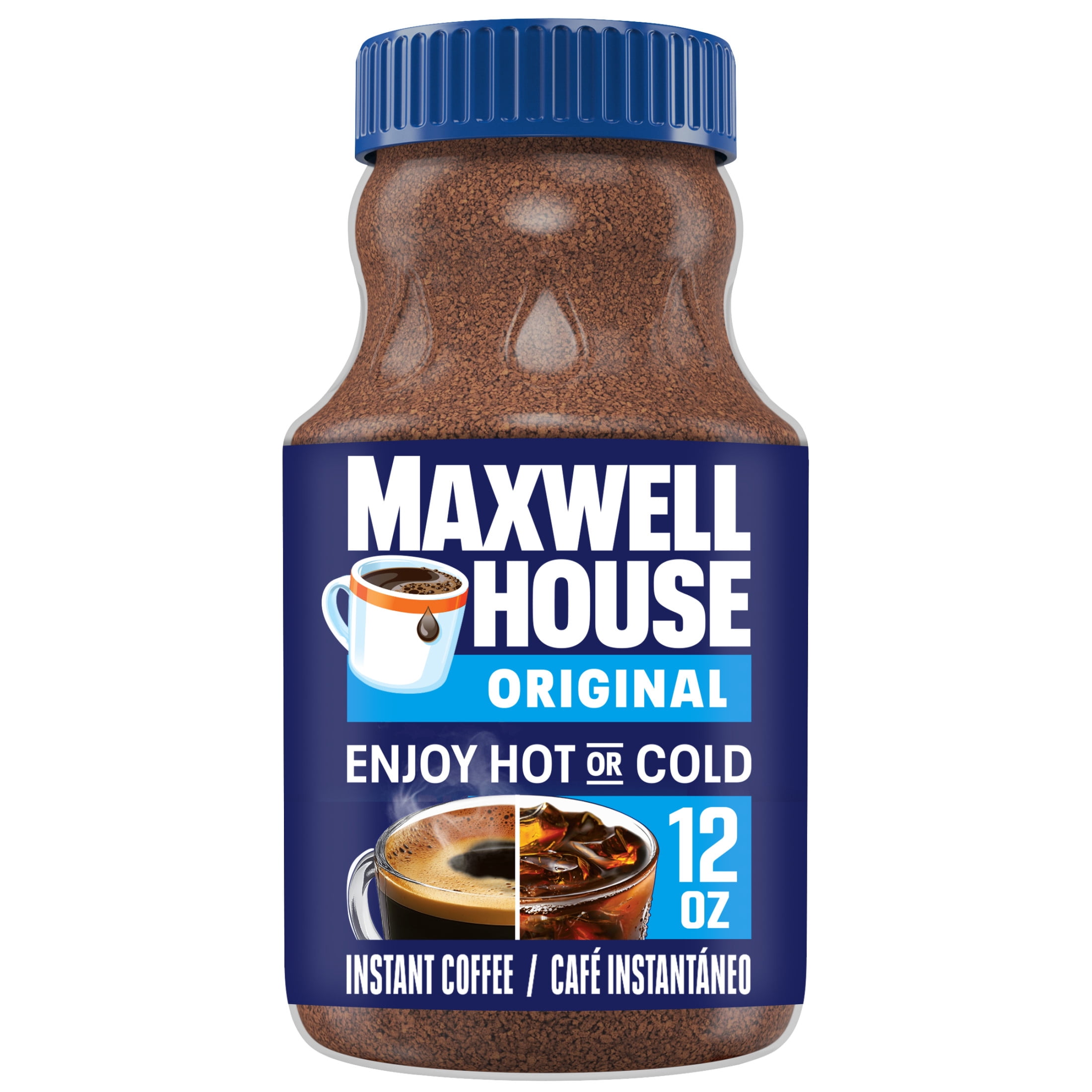 (2 pack) Maxwell House Original Roast Instant Coffee, 12 oz Jar
