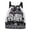 Graphite Grey, variant on Women Oxford Cloth Drawstring Gym Sack Backpack Bag Large Capacity Multiple Pocket Luggage Bag Adjustable Strap Folded Shopping Bag for Shopping Work Dating Use (Black)