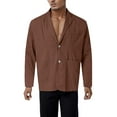 thumbnail image 5 of Kureaily Men's Linen Blazer Lightweight Suit Jackets Two Buttons Casual Sport Coat, 5 of 7