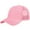 Pink, variant on Trucker Hat Baseball Cap Structured Plain Design 6 Panel, Adjustable Size - Pink