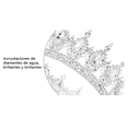 thumbnail image 4 of "Corona De Cristal De La Reina Brillo Espléndido De Princesa  Lab.G, Color Dorado", 4 of 5