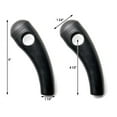 thumbnail image 4 of Krator Custom Black Motorcycle 1" Handlebar 4.5" Risers Compatible with Kawasaki Shaft Voyager ZN 700 1100 1300, 4 of 4