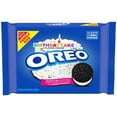 thumbnail image 3 of (3 pack) OREO Birthday Cake Creme Chocolate Sandwich Cookies, Family Size, 17 oz, 3 of 16
