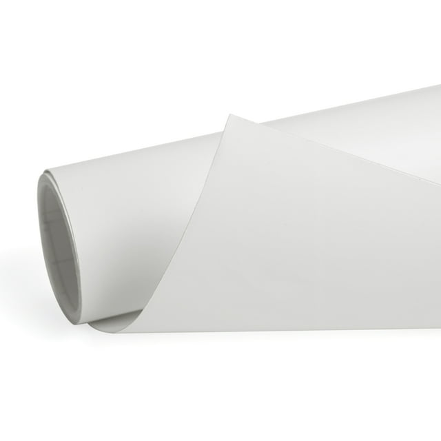 Unique Bargains Matte Bubble Free Air Release Self Adhesive Car Vinyl Film Wrap Sticker Decal White 60" x 12"