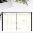 thumbnail image 4 of 2024-2025 AT-A-GLANCE® Recycled Academic Weekly/Monthly Appointment Book Planner, 8-1/4" x 11", 100% Recycled, Black, July 2024 To June 2025, 70957G05, 4 of 9