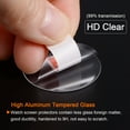 thumbnail image 6 of Uxcell 5 Packs 22mm HD Anti Scratch High AL Tempered Glass Smart Watch Glass Screen Protectors, 6 of 6