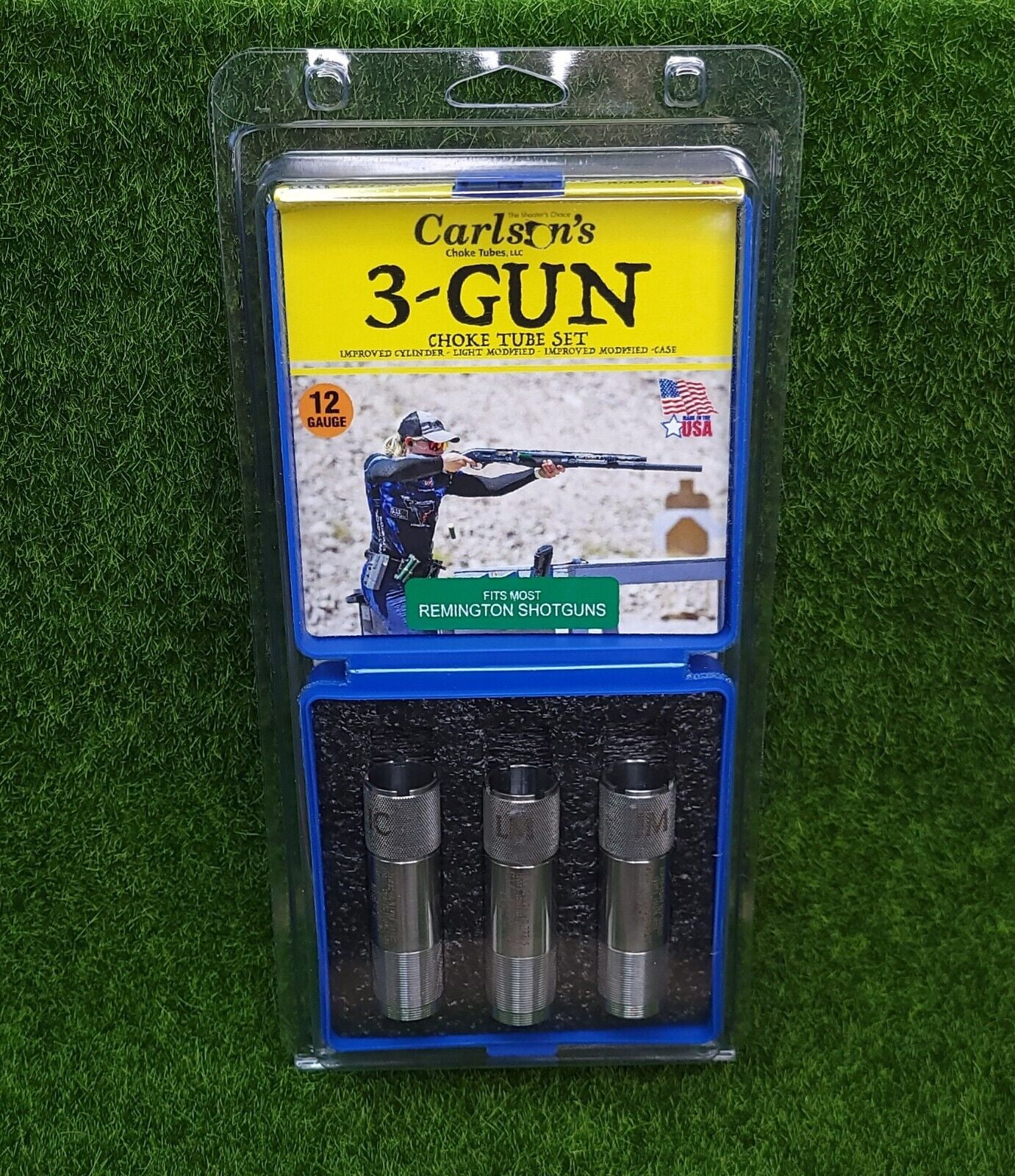 Carlson's Shotgun Choke Tube Set 3Gun 12 Gauge Remington, IC/LM/IM