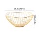 thumbnail image 3 of Pisexur Batería de cocina Platos de fruta modernos de estilo escandinavo de hierro, luces, cesta de frutas, mesa de té para sala de estar, platos para refrigerios del para la cocina del hogar, 3 of 6