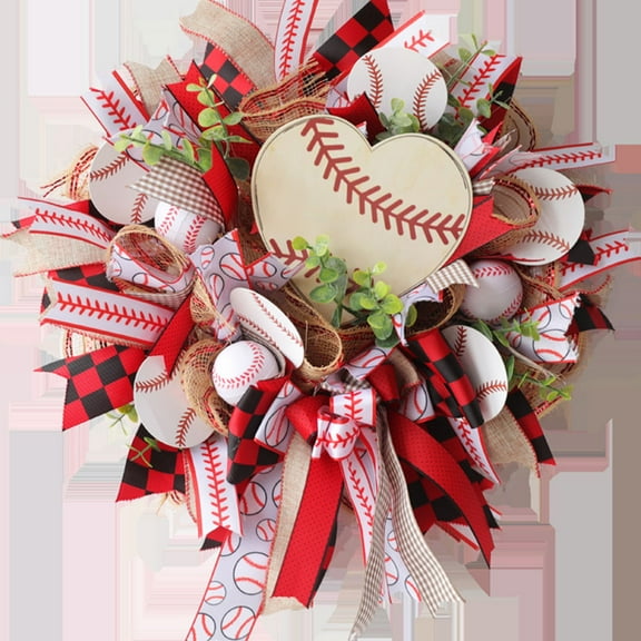 WHAMVOX Front Door Decor Wreath Multi 1Pc 11.8In