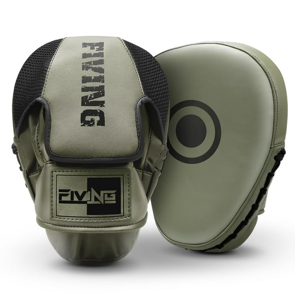Almohadillas de boxeo KUANG QUAN para hombres, mujeres y niños, color verde oliva