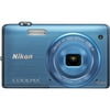 Nikon Coolpix S5200 16 Megapixel Compact Camera, Blue