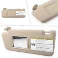 thumbnail image 4 of GZYF Car Left Driver Side Beige Sun Visor for Toyota Tacoma 2005 2006 2007 2008 2009-2012 W/O Light, 4 of 8