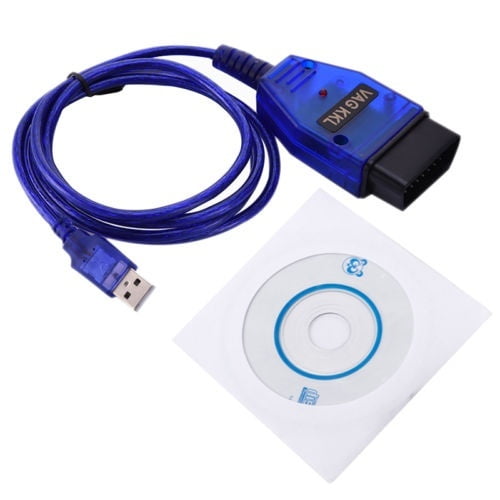 Domqga Car K + DCAN OBD2 Diagnostic USB Cable FT232RQ + Tools INPA Ediabas  NCS, Diagnostic USB Cable 